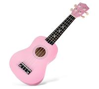 Kisangel Ukelele Soprano Bolsa de Almacenamiento Cuerdas de Repuesto y Manual de Instrucciones y Adultos Instrumento Musical Hawaiano Principiantes