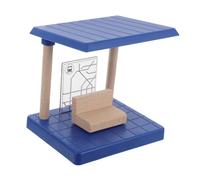Kisangel Vías de Tren Educativo para Accesorios de Estación de Madera Plataforma de Creativa Estimulación del Aprendizaje y Resolución de Problemas Fomento de Imaginación y Habilidades