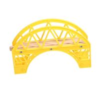 Kisangel Vías De Tren Modulares Educativas Puente para Construcción Escena Ferroviaria Realista y Duradera