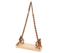 Kisangel Wooden Swing Prop For Photo Shoot Stable and Safe Swing Chair Seat Multipurpose Girl Photo Prop Smooth Sanded Wood Studio Photography Accessory