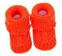 Kisangel Zapatos de Punto para Niña Recién Nacido Zapatos de Ganchillo Suaves y Cómodos para Regalo para Invierno y Cumpleaños