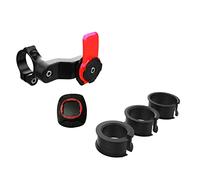 Kisbeibi Soporte de teléfono para bicicleta, soporte de teléfono para manillar de motocicleta para la mayoría de teléfonos inteligentes de 4.7 a 7.2 pulgadas, accesorios de ciclismo, soporte