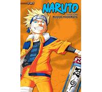 Masashi Kishimoto – Naruto 3 en 1 Vol. 4 – Incluye vols. 10–12 – Versión en inglés