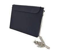 kiskick Bolsa de Maquillaje con Cadena, Organizador de cosméticos, Bolsa de Almacenamiento de lápiz Labial, Duradera Negro