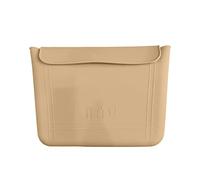 kiskick Bolsa de Maquillaje fácil de Limpiar Bolsa de cosméticos de Viaje Bolsa de Maquillaje útil Caqui