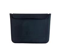 kiskick Bolsa de Maquillaje fácil de Limpiar Bolsa de cosméticos de Viaje Bolsa de Maquillaje útil Negro