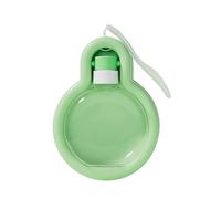 kiskick Botella de agua de viaje para perros, dispensador de agua portátil a prueba de fugas con cuenco para viajes, senderismo, camping, 350 ml/500 ml, verde 350 ml
