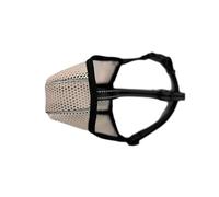 kiskick Bozal para perro para control de mordeduras, ligero, ajustable, malla transpirable, cubierta bucal para mascotas, tamaño cómodo, duradero, rosa, S