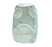 kiskick Chaleco de malla para mascotas pequeñas, chaleco de malla transpirable para perro, color sólido, cómodo, camisa suave de verano para mascotas, suministros para mascotas, verde, XL