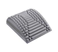 kiskick Estirador de cuello y espalda, corrector de postura 2023 para disco de ciática, alivio del dolor de espalda baja, tabla de columna vertebral ajustable de varios niveles, gris
