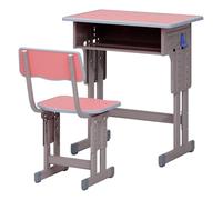 kiskick Juego de sillas de escritorio para niños, altura ajustable, juego de sillas de mesa de estudio escolar con cajón de almacenamiento, juego de sillas de escritorio ergonómicas con gancho para