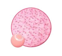 kiskick Juego interactivo de juguete para gatos de fricción rodante para experiencia de caza natural, simulación realista de presa simulada, duradera, segura, 2 en 1, color rosa 1