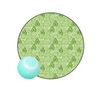kiskick Juego interactivo de juguete para gatos de fricción rodante para experiencia de caza natural, simulación realista de presa simulada, duradera, segura, 2 en 1, color verde 2