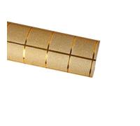 kiskick Papel de regalo impreso, brillante, patrones geométricos, resistente al desgarro, multiusos, versátil, papel de regalo, papel de regalo, dorado, A