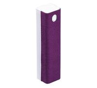 kiskick Removedor de grasa para pantallas de tableta, 15 ml, paño de microfibra, limpiador de pantalla versátil y seguro para teléfonos, tabletas, portátiles, morado y blanco, 15 ml