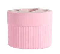 kiskick Soporte para brochas de maquillaje, organizador de brochas de cosméticos, estante de almacenamiento de cepillos de dientes, soporte multiusos para pasta de dientes, diseño de rejillas,