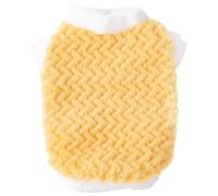 kiskick Suéter suave para mascotas, lindo atuendo coreano, sudadera de manga corta torcida, abrigo de perro de 2 patas para invierno, ropa cómoda y acogedora para perros pequeños, parte superior de