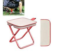 kiskick Taburete de camping portátil y plegable, silla pequeña, taburete de campamento portátil, taburete plegable para niños, taburete plegable para jardinería al aire libre, pesca, barbacoa,