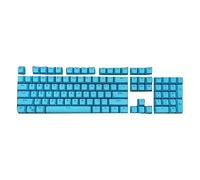 kiskick Teclado, Teclado mecánico, 104 Piezas, retroiluminación Universal, Teclas PBT, Teclado retroiluminado Recargable para Juegos, miniteclado mecánico Anti-Fantasma para computadora PC Azul