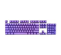 kiskick Teclado, Teclado mecánico, 104 Piezas, retroiluminación Universal, Teclas PBT, Teclado retroiluminado Recargable para Juegos, miniteclado mecánico Anti-Fantasma para computadora PC Violeta