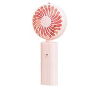 kiskick Ventilador de Escritorio Diseño Plegable Ventilador de Escritorio Accesorio de Viaje portátil Rosado