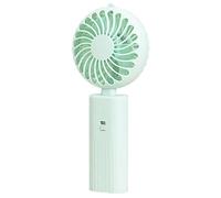 kiskick Ventilador de Escritorio Diseño Plegable Ventilador de Escritorio Accesorio de Viaje portátil Verde