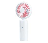 kiskick Ventilador de Escritorio Diseño Plegable Ventilador de Escritorio Accesorio de Viaje portátil Blanco