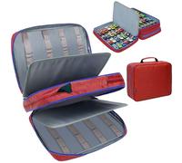 KISLANE Estuche de Almacenamiento para 96 Autos de Juguete - Organizador Compatible Con Coches, Mini Juguetes y Muñecas - Para Coches de Caja de Cerillas