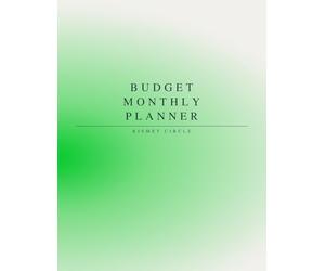 Kismet Circle Monthly Budget Planner: The Perfect Gift for Seniors, Gig Workers & Entrepreneurs - Undated 12 Months, 10 Tracking Sheets Per Month | ... Mileage Log & More | Large Print 8.5 x 11