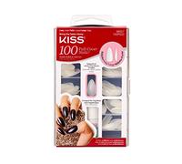 KISS 1-100PS22C Stiletto Largo 100 Clavos, Puntas de Uñas Sueltas con Pegamento