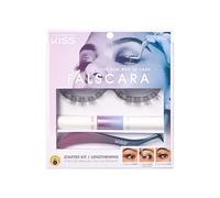 KISS 1-kfck01c Falscara Eyelash Extensión De Pestañas, color Kit De Inicio 01
