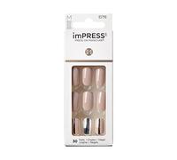 KISS 1-KIMM12C Impress M Uñas Sueltas Preencoladas Nublado