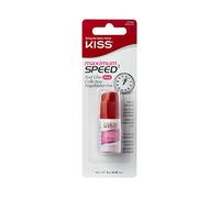 Kiss Adhesivo para uñas de secado rápido, 3 g, color rosa