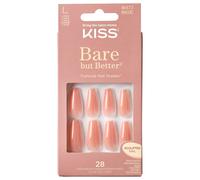 KISS Bare-But-Better Uñas - Nude Glow (28 unidades)