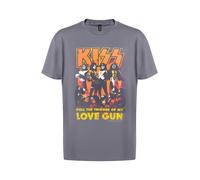 Kiss Camiseta 'Love Gun' gris XL EUR