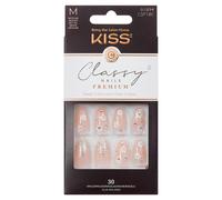 KISS Classy Uñas Premium Gleamin (30 unidades)