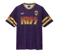 Kiss Destroyer Rock FC Football Shirt M Purple