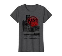 Kiss - Detroit Rock City Landscape Camiseta, Mujer, Jaspeado Oscuro, L