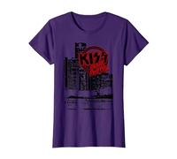 Kiss - Detroit Rock City Landscape Camiseta, Mujer, Morado, M