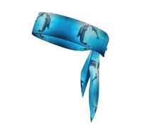 Kiss Dolphin Tale - Bandanas deportivas para la cabeza, cómodas bandas deportivas para correr, yoga, ciclismo y más