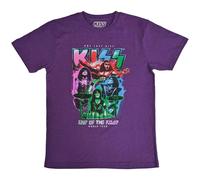 KISS End Of The Road Colour Pop con licencia Camiseta hombre