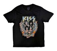 KISS End Of The Road Wings con licencia Camiseta hombre