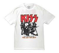 Kiss End of The Road You Got The Best Shirt, blanco, M