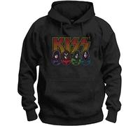 Kiss - Felpa # Xxl Unisex Black # Logo, Faces & Icons