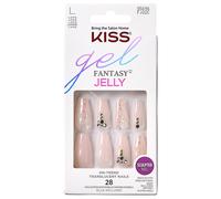 KISS Gel Uñas de gelatina Fantasy - Jelly Juice (28 unidades)