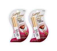 Kiss I Envy - Adhesivo para pestañas superfuerte, transparente, 5 g (paquete de 2)