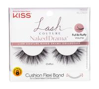 Kiss Lash Couture Naked Drama Chiffon (paquete de 3)