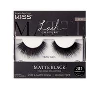 KISS Lash Couture Pestaas postizas 3D mate satinado mate 16 mm Incluye 1 par de pestaas Apto para lentes de contacto Fcil de aplicar Pestaas