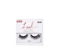 KISS Lash Couture Pestaas postizas de visn sinttico, 1 paquete, banda de pestaas sin nudos, reutilizable, compatible con lentes de contacto,