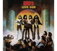 KISS – Love Gun – Vinilo LP Tangerine/Aqua Splatter (Mercury)